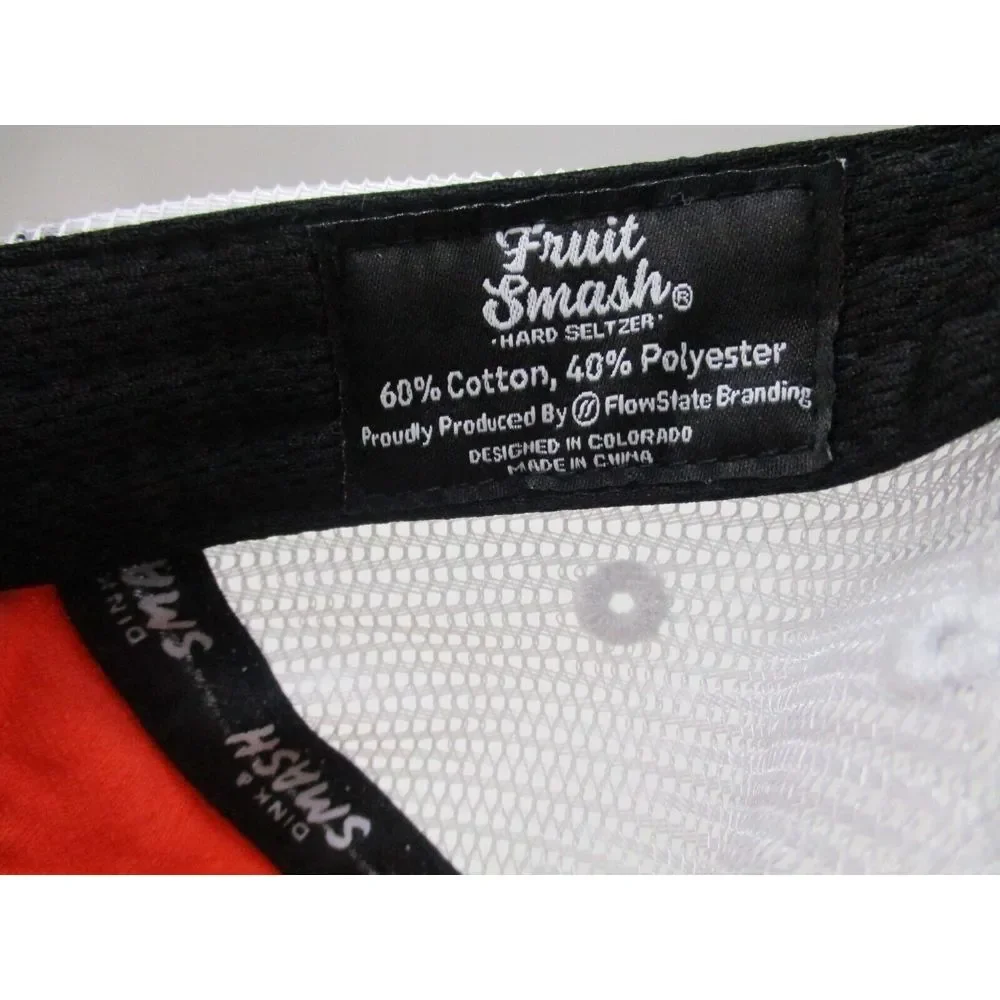 Fruit Smash Hard Seltzer Lightweight‎ Mesh Strap Color block Strap back Hat Cap - Picture 6 of 6